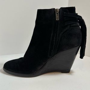 Frye CeCe Tassel Lace Size 7.5 Black